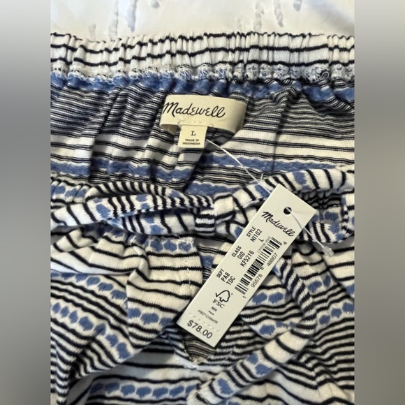 Madewell jacquard keyhole crop top size L - Picture 4 of 7